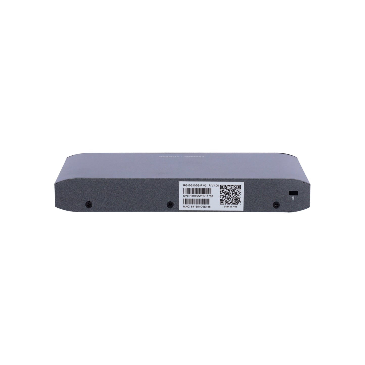 RG-EG105G-P V2, Cloud Managed PoE-Router - 5xGE | 100 Clients