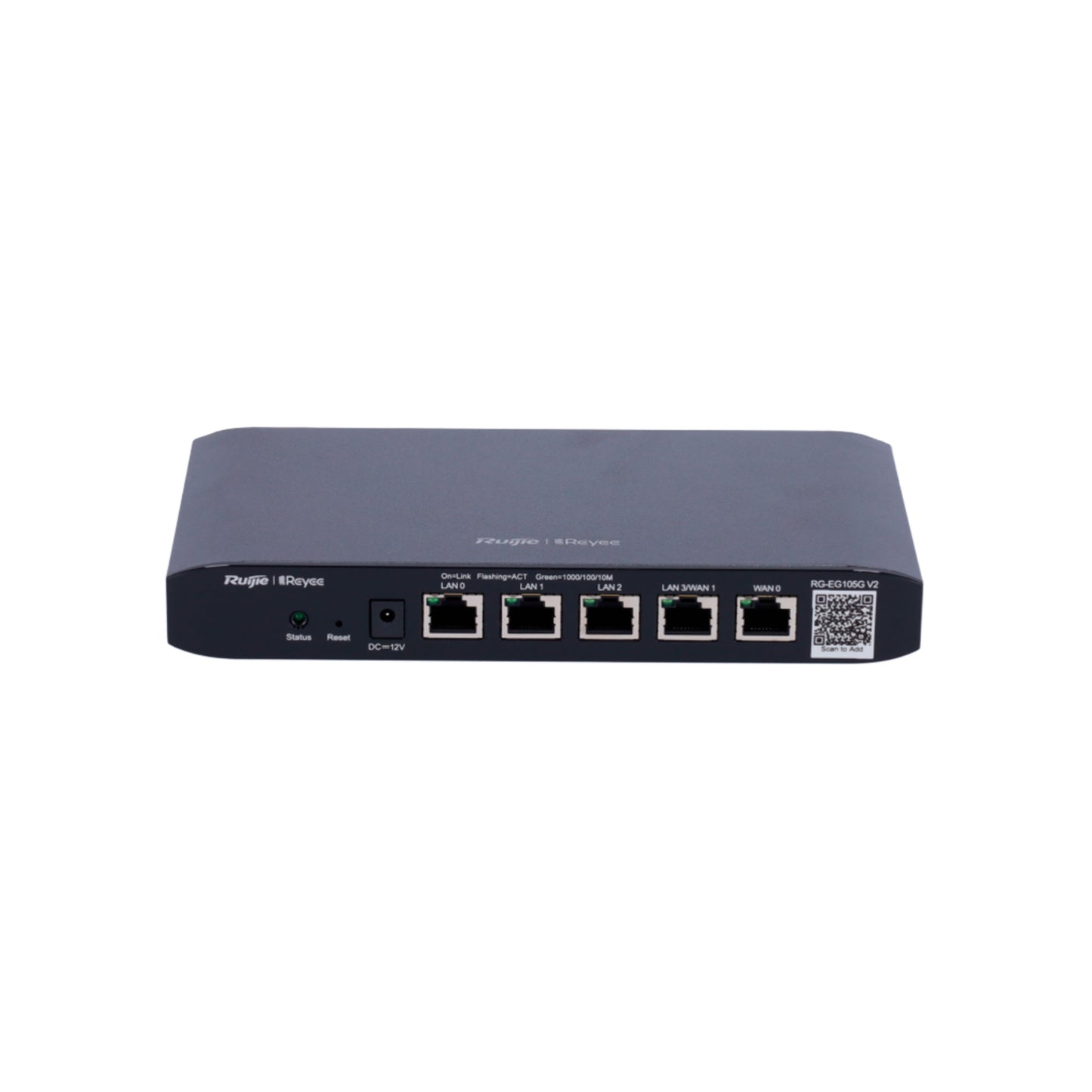 RG-EG105G V2, Cloud Managed Router - 5xGE | 100 Clients