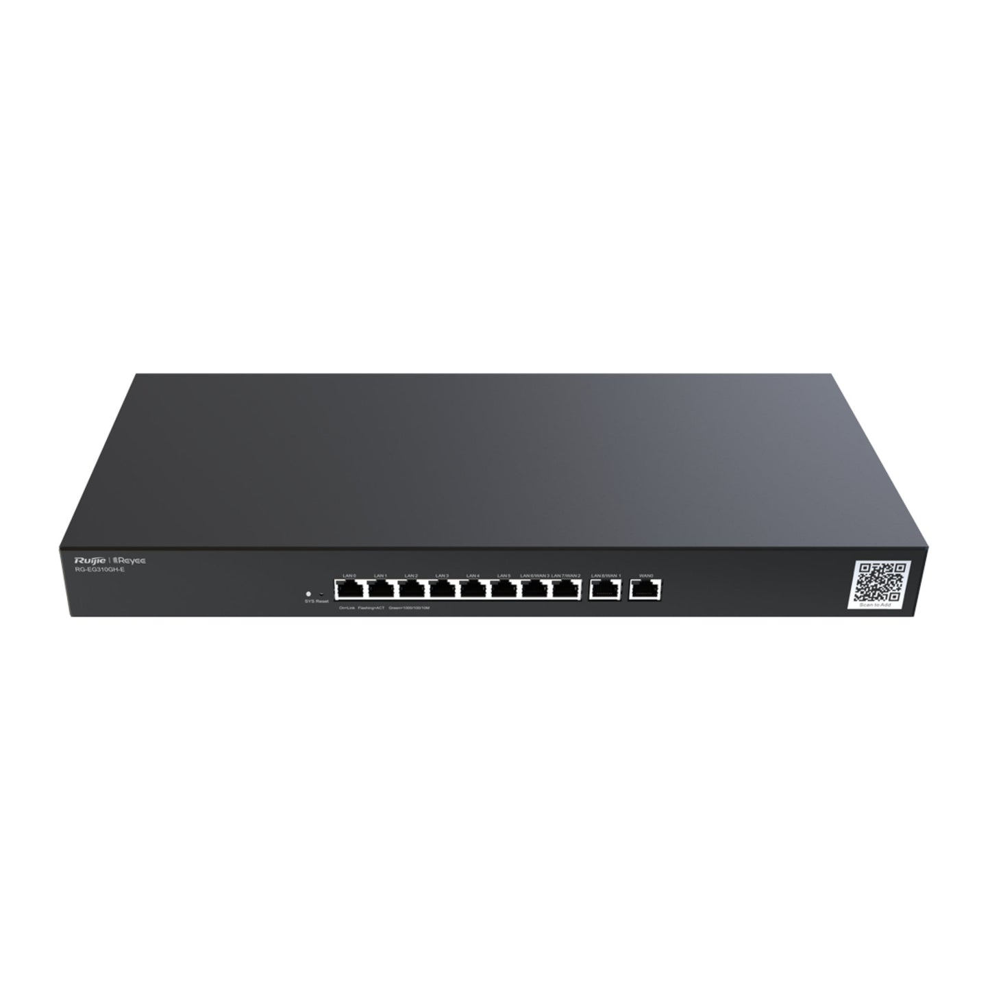 RG-EG310GH-E, Hochleistungs Cloud Managed Office Router - 10xGE | 300 Clients