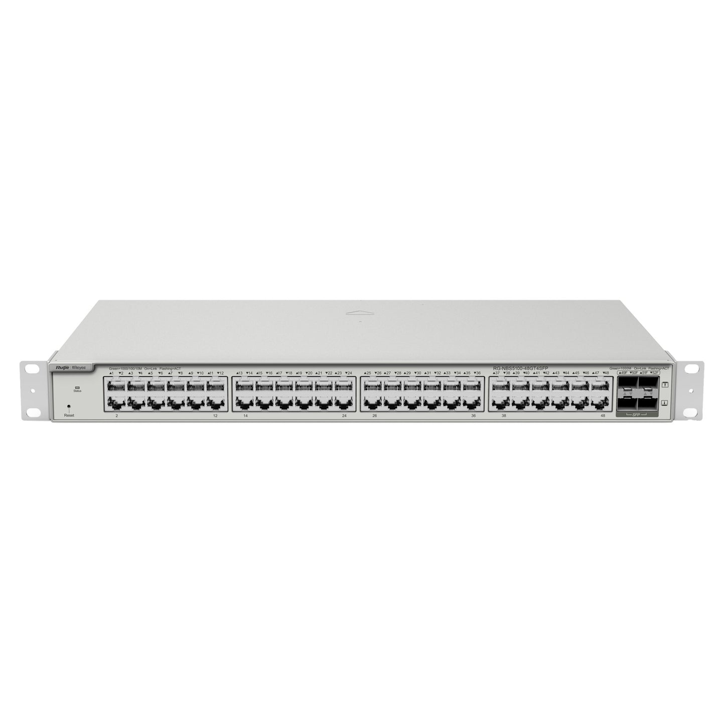 RG-NBS5100-48GT4SFP, L3 Gigabit Cloud Managed Switch - 4xSFP 48xGT | L3