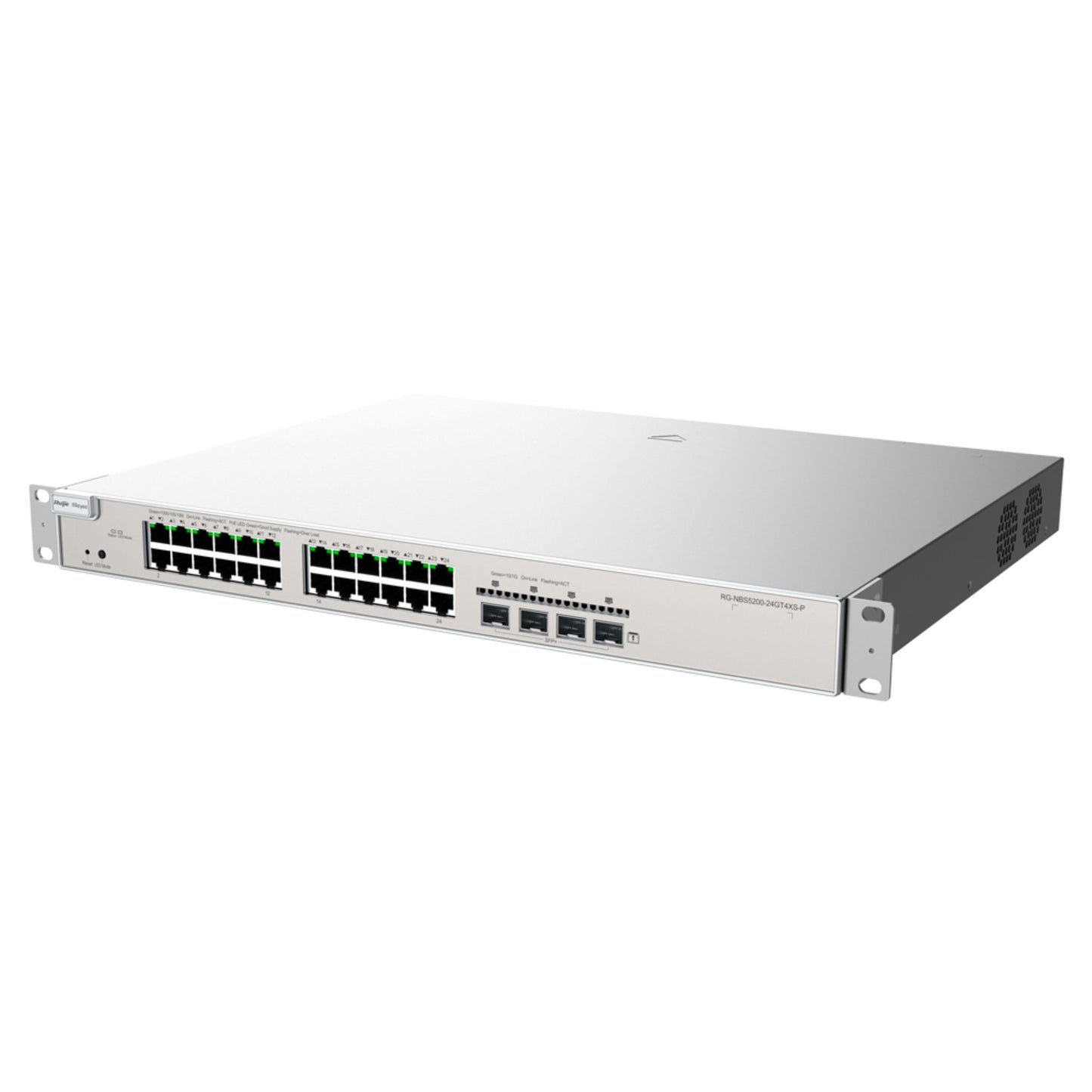 RG-NBS5200-24GT4XS-P, L3 10G Cloud Managed PoE-Switch - 4xSFP+ 24xGT | L3 | PoE | 10G