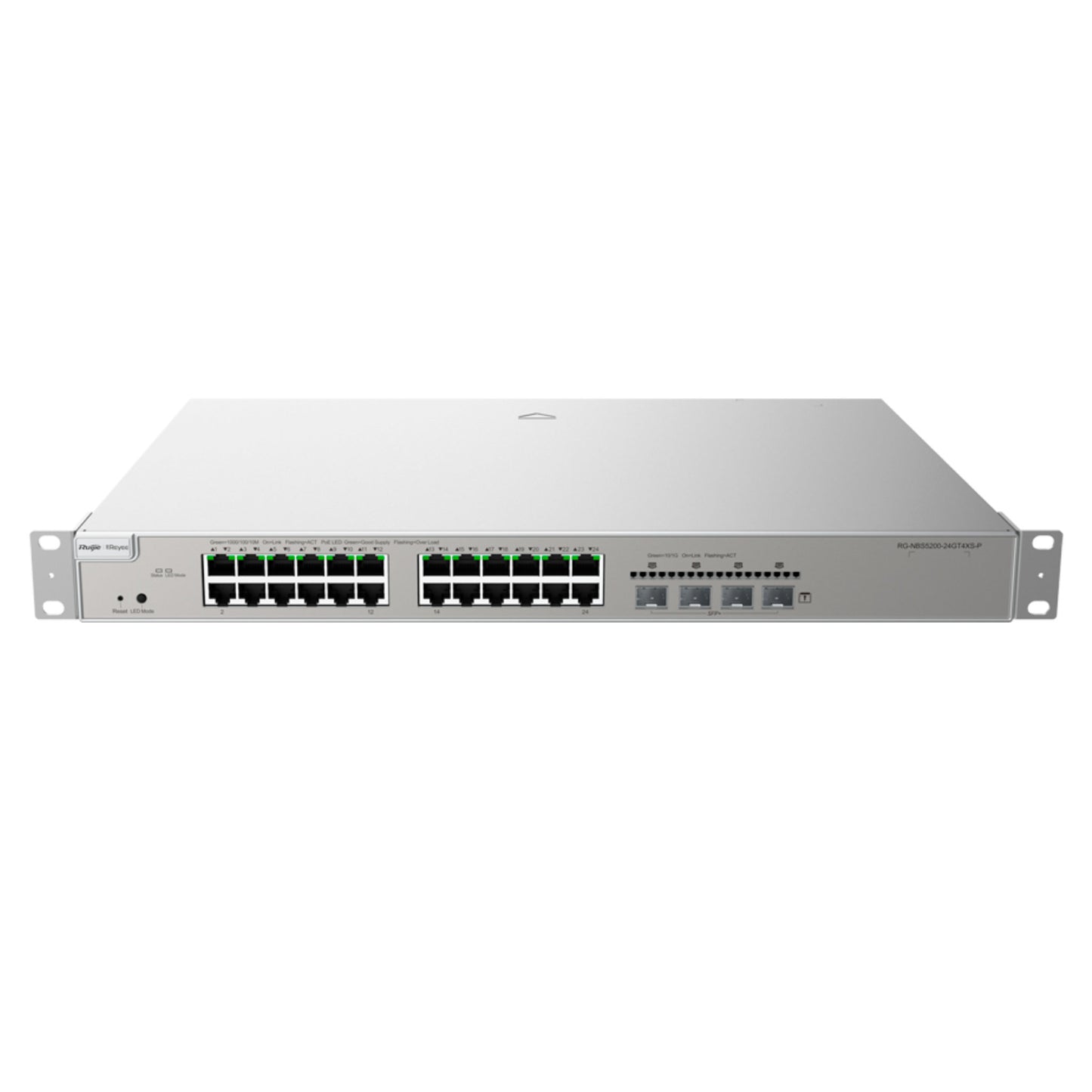 RG-NBS5200-24GT4XS-P, L3 10G Cloud Managed PoE-Switch - 4xSFP+ 24xGT | L3 | PoE | 10G