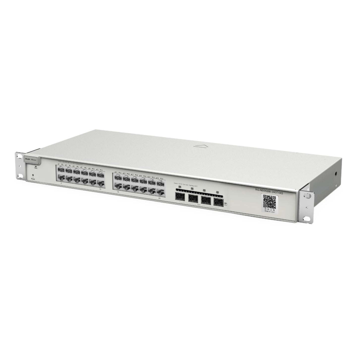 RG-NBS5200-24GT4XS, L3 10G Cloud Managed Switch - 4xSFP+ 24xGT | L3 | 10G