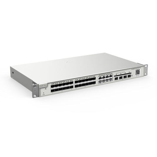 RG-NBS3200-24SFP-8GT4XS, L2 10G Cloud Managed Switch - 4xSFP+ 24xSFP 8xComboGT | L2