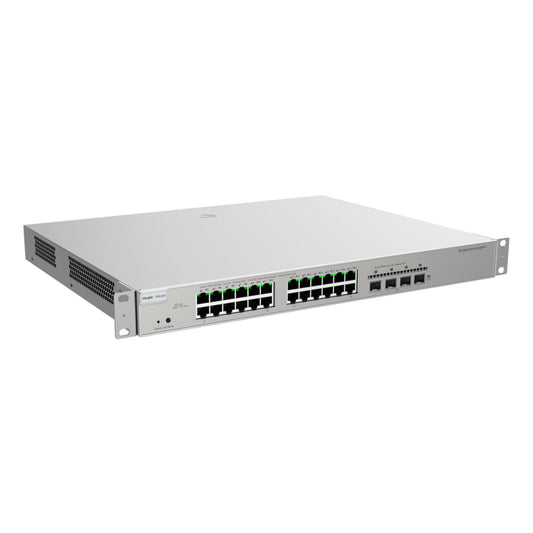 RG-NBS5100-24GT4SFP-P, L3 Gigabit Cloud Managed PoE-Switch - 4xSFP 24xGT | L3 | PoE