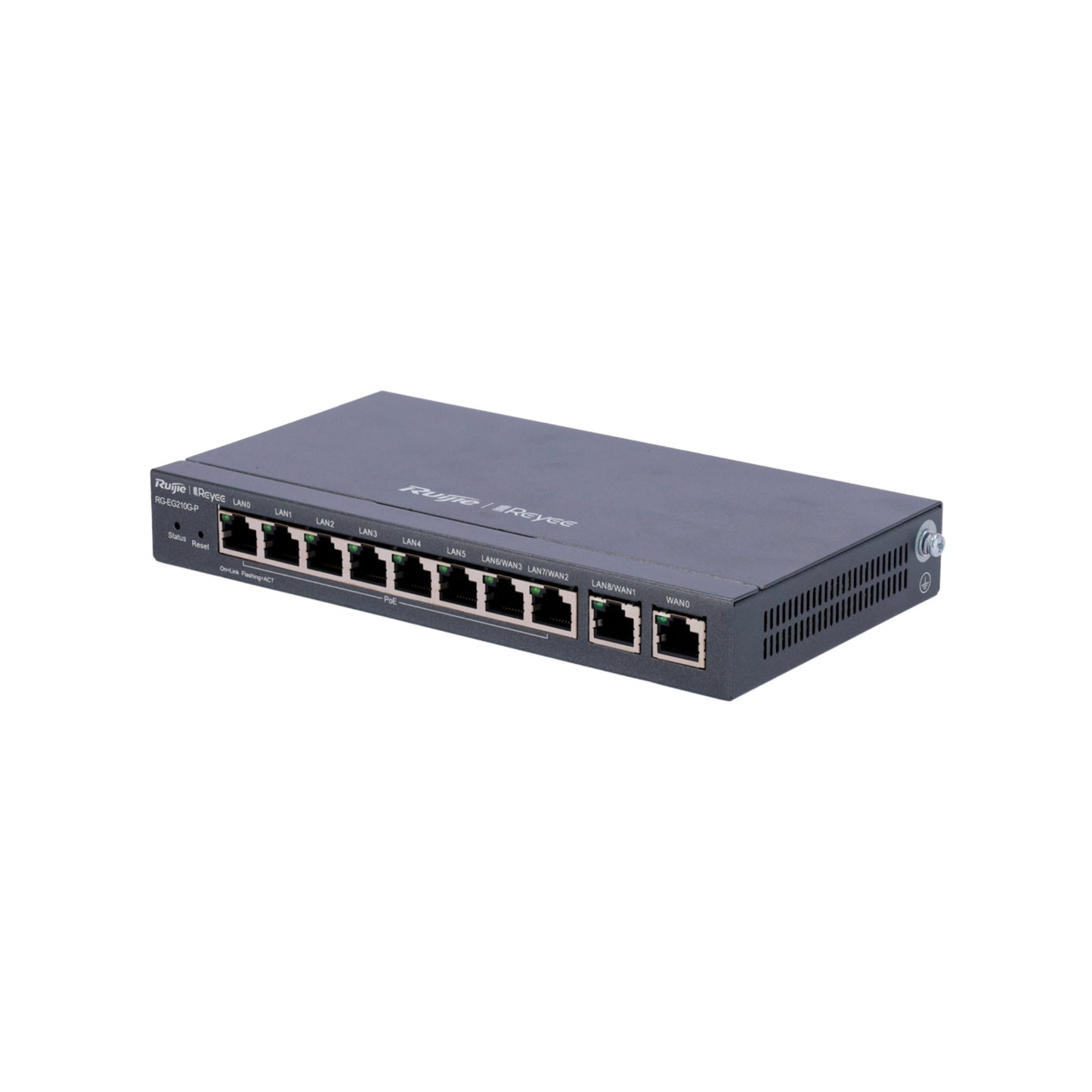 RG-EG210G-P, Cloud Managed PoE-Router - 10xGE | 200 Clients