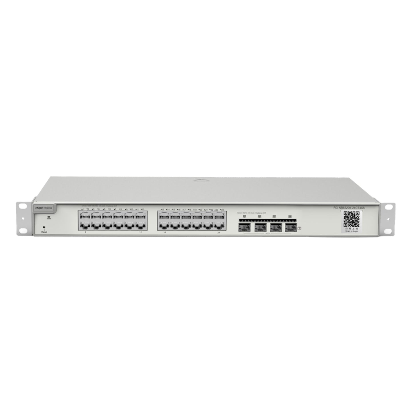 RG-NBS3200-24GT4XS, L2 10G Cloud Managed Switch - 4xSFP+ 24xGT | L2 | 10G