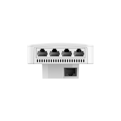 RG-RAP1200P, Wi-Fi 5 AC1300 Indoor Wall Access Point - 5xGE | PoE Out | 80 Clients