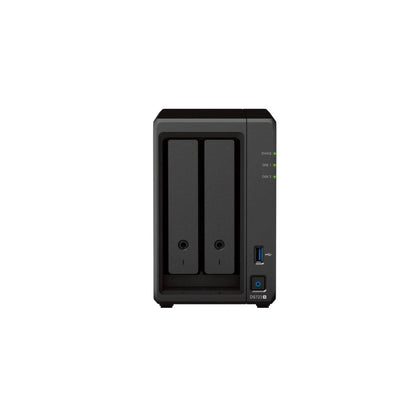 SYN DS723+, NAS - 0TB (max. 18 TB) | 2x 3.5"/2.5''/M.2 HDD/SSD | 2GB DDR4 (max. 32GB) | 1x eSATA | 1x USB 3.2 | 2x GE | Desktop
